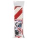 Pannello antiurto adesivo BOX - 13,7 x 100 cm - PE - bianco/rosso - Geko - conf. 2 pezzi