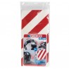 Pannello antiurto adesivo BOX - 24 x 50 cm - PE - bianco/rosso - Geko - conf. 2 pezzi