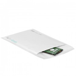 Busta imbottita AirPro Green - K/20 (35 x 47 cm) - carta - bianco - Bong Packaging - conf. 50 pezzi