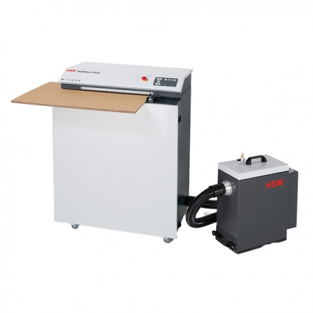 Macchina perfora cartoni ProfiPack P425 - stand-alone - con aspiratore polvere - HSM