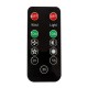 Ventilatore portatile - da campeggio - con luce LED - diametro 10 cm - 16 x 14 x 16,5 cm - Melchioni family