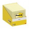 Blocco foglietti Post-it - 76 x 76 mm - giallo canary - 100 fogli - Post-it - conf. 10 blocchi