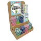 TemperamatiteTenks Fancy e Righe 16cm - colori assortiti - Arda - display Voilà 48 pezzi totali