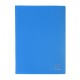 Portalistini Opak - PP - 24 x 32 cm - 20 buste - azzurro - Exacompta