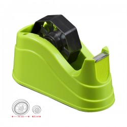 Dispenser da banco - nastri 33/66 mt - verde lime - Starline