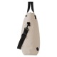 Borsa zainabile Drop - 30 x 44 x 14 cm - gomma - crema - In Tempo