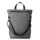 Borsa zainabile Drop - 30 x 44 x 14 cm - gomma - grigio - In Tempo
