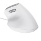Mouse ergonomico Bayo II - con filo - bianco - Trust