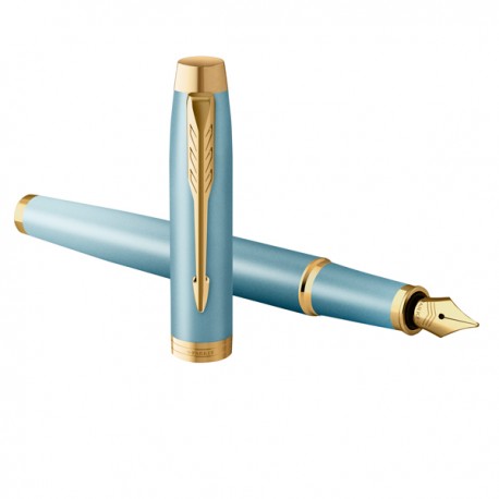 Penna stilografica IM Monochrome Rituals Green - punta M - verde - Parker