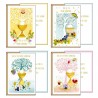 Biglietto auguri Comunione - 4 soggetti assortiti - Kartos