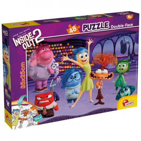 Puzzle "Disney Inside Out 2" - 48 pezzi - Lisciani