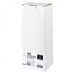 Portascopino Vic - diametro 9,5 cm - altezza 40 cm - acciaio inox - nero satinato - Perfetto