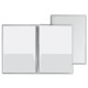 Cartella con doppia tasca Capri 69/T2 - A4 - PVC - trasparente liscio - Sei Rota - conf. 5 pezzi