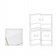 Cartella con doppia tasca Capri 69/T2 - A4 - PVC - trasparente liscio - Sei Rota - conf. 5 pezzi