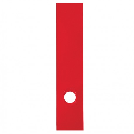 Copridorso CDR P - PVC adesivo - 7 x 34,5 cm - rosso - Sei Rota - conf. 10 pezzi