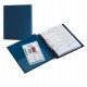 Raccoglitore Sanremo 2000 - 22 x 30 cm - 2 anelli a D 25 mm - dorso 4 cm - blu - Sei Rota