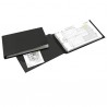 Raccoglitore Sanremo 2000 - 42 x 30 cm album - 4 anelli a D 25 mm - dorso 4 cm - nero - Sei Rota