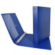 Raccoglitore Stelvio - 22 x 30 cm - 4 anelli a R 25 mm - dorso 3 cm - blu - Sei Rota