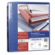 Raccoglitore personalizzabile Stelvio TI - 22 x 30 cm - 4 anelli a D 25 mm - dorso 4 cm - blu - Sei Rota