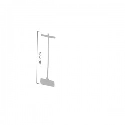 Fili per sparafili Lebez 5260 - 4 cm - trasparente - Lebez - conf. 5000 pezzi