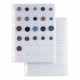 Buste forate Ercole - PVC liscio - 21 x 29,7 cm - porta monete - 30 tasche - Sei Rota - conf. 10 pezzi