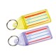 Targhette portachiavi - colori assortiti - Lebez - conf. 15 pezzi