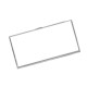Portabadge con clip e spilla - 6,5 x 3 cm - Lebez