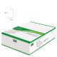Etichette con filo A385 - 11 x 29 mm - bianco - Lebez - conf. 1000 pezzi