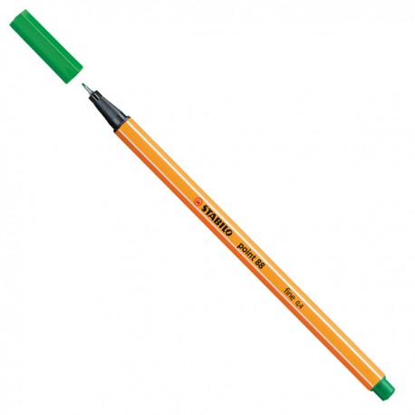 Fineliner Point 88 - tratto 0,4 mm - verde 36 - Stabilo