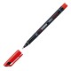 Pennarello OHPen universal permanente 841 - punta superfine 0,4 mm - rosso - Stabilo