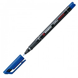 Pennarello OHPen universal permanente 842 - punta fine 0,7 mm - blu - Stabilo
