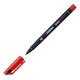 Pennarello OHPen universal permanente 843 - punta media 1,0 mm - rosso - Stabilo