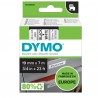 Nastro D1 standard 458030 - 19 mm x 7 mt - PL - nero/bianco - Dymo