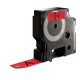 Nastro D1 standard 458070 - 19 mm x 7 mt - PL - nero/rosso - Dymo