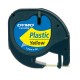 Nastro Letratag 912020 - 12 mm x 4 mt - plastica - giallo - Dymo