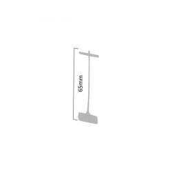 Fili per sparafili Lebez 5260 - 6,5 cm - trasparente - Lebez - conf. 5000 pezzi