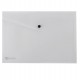 Busta con bottone Pull - A4 - PP - trasparente - King Mec