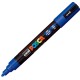 Marcatore a base d'acqua Uni Posca PC5M - punta tonda media da 1,8mm a 2,5mm - blu - Uni Mitsubishi