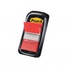 Segnapagina Post-it Index Medium - 680-1 - 25,4 x 43,2 mm - rosso - Post-it - conf. 50 pezzi