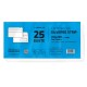 Busta SILVER90 STRIP FSC - bianca - internografata - con finestra - 110 x 230 mm - 90 gr - Pigna Envelopes - conf. 25 pezzi