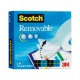 Nastro adesivo Magic 811 - removibile - invisibile - 1,9 cm x 33 m - trasparente - Scotch