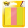 Segnapagina Post-it in carta - 671-3 - 25 x 76 mm - 3 colori Neon - Post-it - conf. 300 pezzi