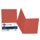 Cartellina semplice Luce - 200 gr - A4 - rosso scarlatto - cartoncino bristol - Favini - conf. 50 pezzi