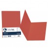 Cartellina semplice Luce - 200 gr - A4 - rosso scarlatto - cartoncino bristol - Favini - conf. 50 pezzi
