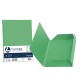 Cartellina 3 lembi Luce - 200 gr - A4 - cartoncino bristol - verde - Favini - conf. 25 pezzi