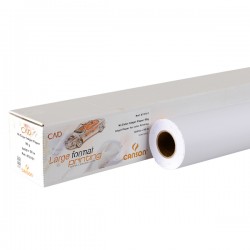 Carta Inkjet plotter - 610 mm (24") x 50 mt - 90 gr - hicolor opaca - bianco - Canson