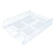 Vaschetta portacorrispondenza TR25310 - 26 x 34 x 6 cm - cristallo - Arda