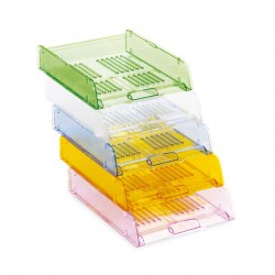 Vaschetta portacorrispondenza TR25310 - 26 x 34 x 6 cm - cristallo - Arda
