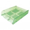 Vaschetta portacorrispondenza TR25310 - 26 x 34 x 6 cm - verde trasparente - Arda