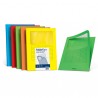 Cartellina a L con finestra - 140 gr - A4 - giallo sole - Favini - conf. 10 pezzi